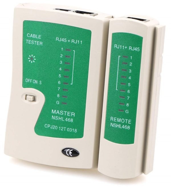 DATAWAY Network cable tester RJ45, RJ11 (UTP/STP) LED - Image 2