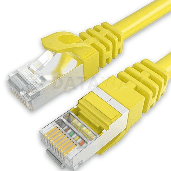 DATAWAY patch cable CAT5E, FTP PVC, 0.50m, yellow