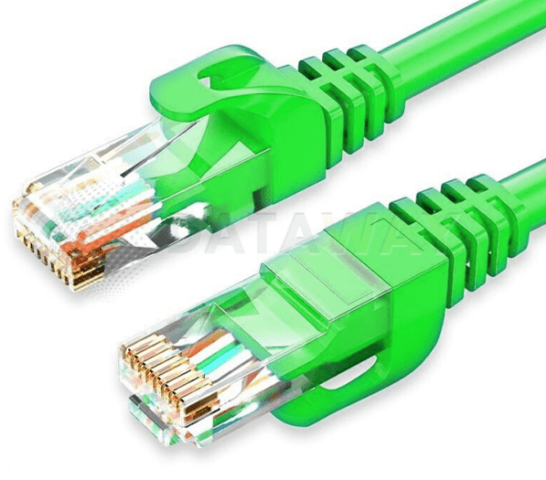 DATAWAY patch cable CAT5E, UTP LSOH, 0.25m, green