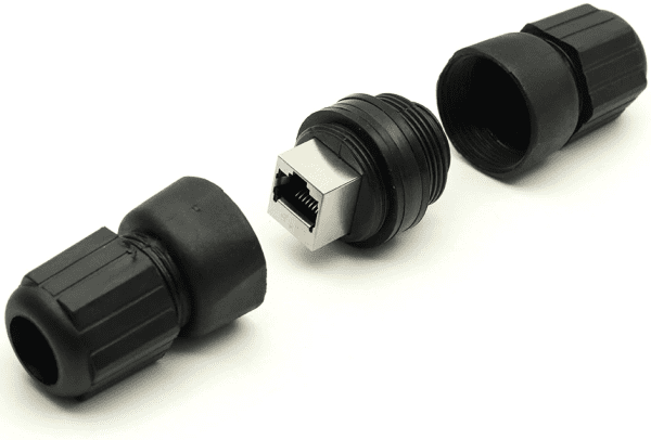 DATAWAY Connector RJ45, STP CAT5E, external IP67